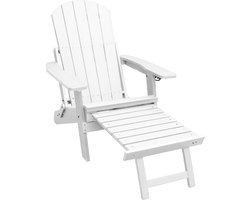 SenS-Line Montreal relax tuinstoel - HIPS kunststof - Wit