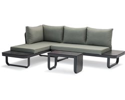 Sens-Line - Palmos Loungeset - Multifunctioneel - Aluminium - Groen