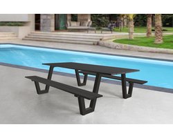 SenS-Line Picknicktafel London Antraciet 180cm