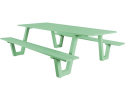 Sens-Line Picknicktafel London Mint Groen Aluminium - 180 cm