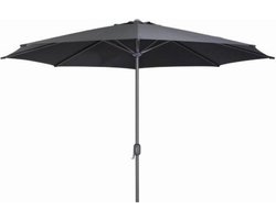 SenS-Line - Salou Parasol Black Ø300 Cm - Zwart