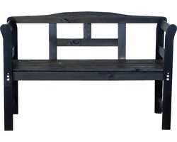 SenS-Line tuinbank Friesen zwart 100% FSC 113cm