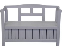 SenS-Line - Tuinbank - Pinokkio Houten Bankje - 113 x 40 x 75 cm - Grijs