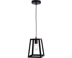 SensaHome MD50346G-1 Hanglamp - Industriële Design - Verstelbare Hoogte - 17x17x22cm - E27 Fitting - Exclusief Lichtbron