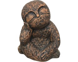SENSE Jizo beeld - Japanse God - Boeddha - Djizo Bosatsu - Tuinbeeld - Woonaccessoires  - Saolin - Woonkamer decoratie