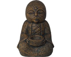 SENSE Jizo beeld - Japanse God - Boeddha - Djizo Bosatsu - Tuinbeeld - Woonaccessoires  - Saolin - Woonkamer decoratie