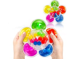 Sensorisch speelgoed - Speelgoed om kleuren te sorteren - Rustig friemelspeelgoed voor in de klas - Montessori-speelgoed - Voor peuters - Leeractiviteiten voor kleuters - Rustig reisspeelgoed - Cadeaus voor jongens en meisjes - Leeftijd 1-3 en 3-5