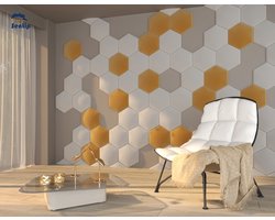 Sentip wandpaneelen - 3D AKOESTISCH GESTOFFEERDE PANELEN hoofdbord stoffen Muurpanelen wandbekleding wandkussen wandpaneel wandstoffering stoffering kleuren en maten velours velvet fluweel skai Kunstleer luxury luxe bekleding