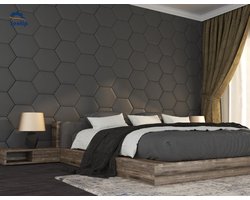 Sentip wandpanelen - 3D - AKOESTISCH - GESTOFFEERDE - PANELEN - hoofdbord - stoffen - Muurpanelen