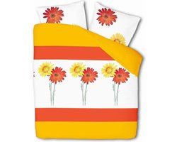 SENZA DONNA 100% Premium Katoen Satijn Dekbedovertrek 140x200/220-1x60x70 cm ( 260 cm Lang ) CHOPIN