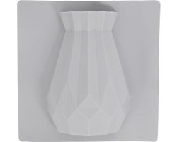 SENZA Siliconen Vaas - Ophangbaar - Grijs