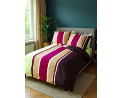 SENZATIONE 100% Katoen Percaline Dekbedovertrek 140x200/220-1x60x70 cm ALEXANDER ECRU