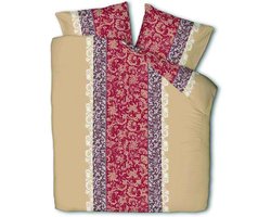 SENZATIONE 100% Katoen Percaline Dekbedovertrek 140x240-1x60x70 cm JULIA ZAND