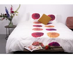 SENZATIONE 100% Katoen Percaline Dekbedovertrek 240x200/220-2x60x70 cm LIVORNO
