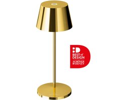 Seoul Micro Oplaadbare tafellamp goud IP65 CCT dimbaar - Modern - Villeroy & Boch
