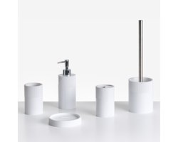 SEPAHUA - Badkameraccessoireset - Wit - Polyresin
