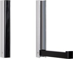 Serafini klaphaak FLAP zwart