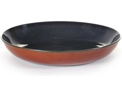 Serax Anita Le Grelle Pastabord - D23,5x4,5 cm - Dark blue/rust