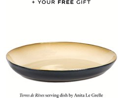 Serax Anita Le Grelle TERRES DE RÊVES Mistey Grey Serviesset (13 delig) 4 personen