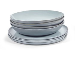 Serax - Anita Le Grelle Terres de rêves - Serviesset - Lichtblauw - 8 stuks