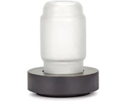 Serax Ann Demeulemeester Luce vaas / tafellamp D13cm H17.55cm glas / hout