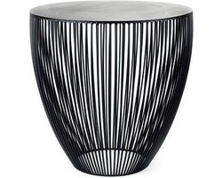 Serax - Antonino Sciortino Metal sculptures - Bijzettafel L - Zwart - 50 Ø