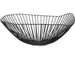 Serax Antonino Sciortino Metal sculptures Cesira fruitschaal Ø39 H12cm zwart