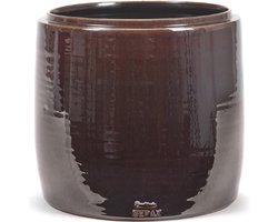 Serax Bloempot Bruin D 26 cm H 26 cm