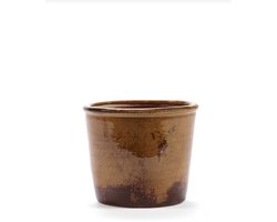 Serax Bloempot Bruin-Roest Bruin D 20 cm H 17 cm