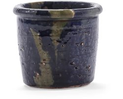 Serax bloempot D11cm H9cm blauw / grijs