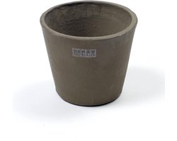 Serax - Bloempot - Groen - Mos Groen - Bruin groen - Handpainted - Per 3 stuks