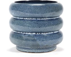 Serax Bloempot-Sierpot Blauw D 14.5 cm H 12.5 cm
