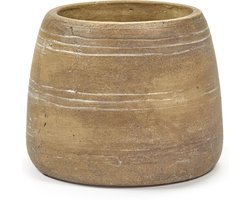 Serax Bloempot Sierpot Bruin D 18 cm H 14 cm