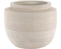 Serax Bloempot Volumes Beige-Wit D 44 cm H 36 cm
