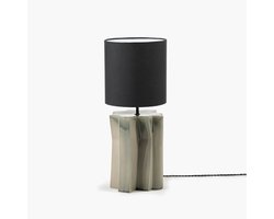 Serax Bob Verhelst Yucca tafellamp °2 D25cm H61cm voet: grijs - kap: zwart
