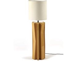 Serax Bob Verhelst Yucca tafellamp °3 D25cm H82cm voet: geel - kap: wit