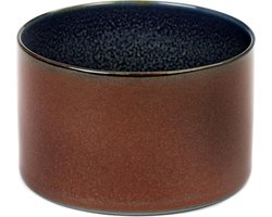 Serax by Anita Le Grelle Beker - D7,5x5 cm - Rust/dark blue