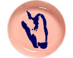 Serax Feast By Ottolenghi Diep Bord Ø22 Pink Pepper Blue