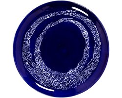 Serax Feast By Ottolenghi Dinerbord Ø26.5 Set Van 2 Dark Blue/White Dots