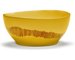 Serax - Feast by Ottolenghi - Kom S 16 cm Sunny Yellow Swirl - B8921009G