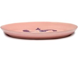 Serax Feast By Ottolenghi Serveerschaal Ø35 Pink Pepper Blue