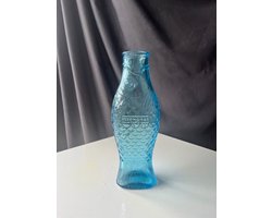 Serax fles in Visvorm - 1L - Transparant Blauw