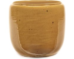 Serax Glazed shades - Bloempot L - Bruin/Honing - 25 Ø
