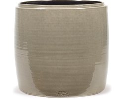 Serax - Glazed shades - Bloempot L - Grijs - 38 Ø