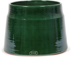 Serax Glazed shades - Bloempot M - Donkergroen - 30 Ø