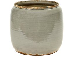 Serax Glazed Shades By Costa Bloempot Large Ø26 Grey