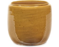 Serax Glazed Shades By Costa Bloempot Medium Ø21 Honey