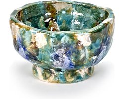 Serax Interieuraccessoires Kom Blauw-Groen-Turquoise L 21 cm B 19 cm H 12 cm