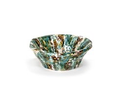Serax Interieuraccessoires Kom Bruin-Groen-Turquoise L 31.5 cm B 31.5 cm H 12 cm