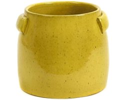 Serax Jars pottery - Bloempot S - Geel - 22 Ø